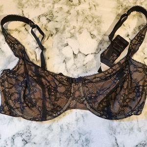 Fredericks of Hollywood Lace Balconette Bra